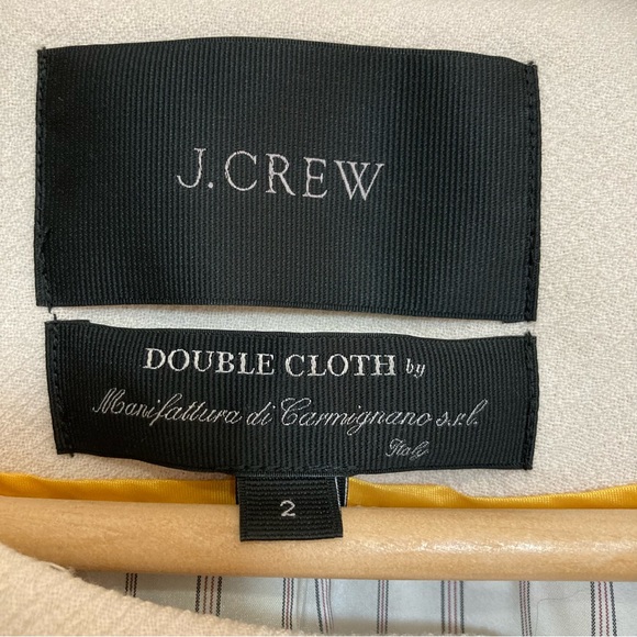 J. Crew Classic Italian Wool Sleeveless Belted Jacket / Brand new (with tags) - Picture 4 of 16